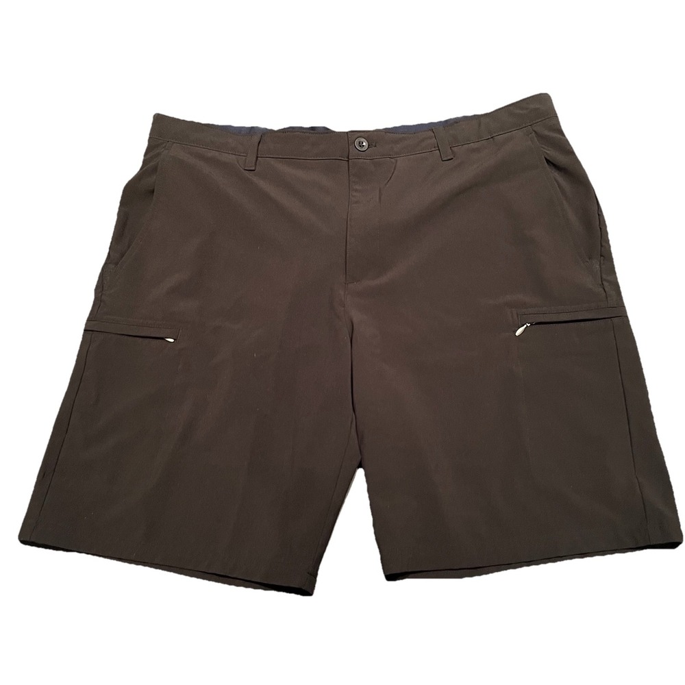 Izod Golf Men's Size‎ 40 Black Shorts Dress Lightweight 6 Pockets